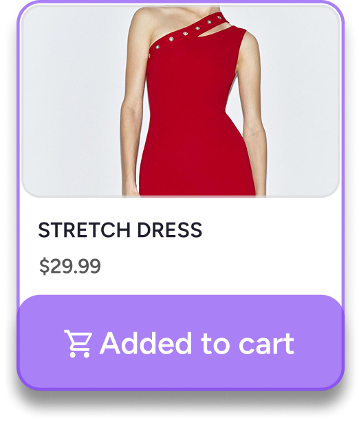 Product recommendation card