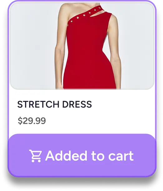 Product recommendation card